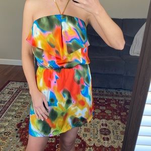 Glam S multi color mini dress